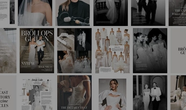 Why does a car brand choose to advertise in wedding media?