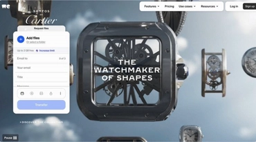 Cartier × WeTransfer
