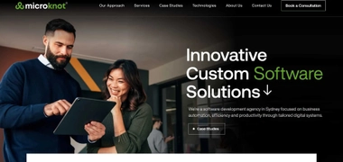 Microknot – Empowering Business Growth Through Custom Software Solutions