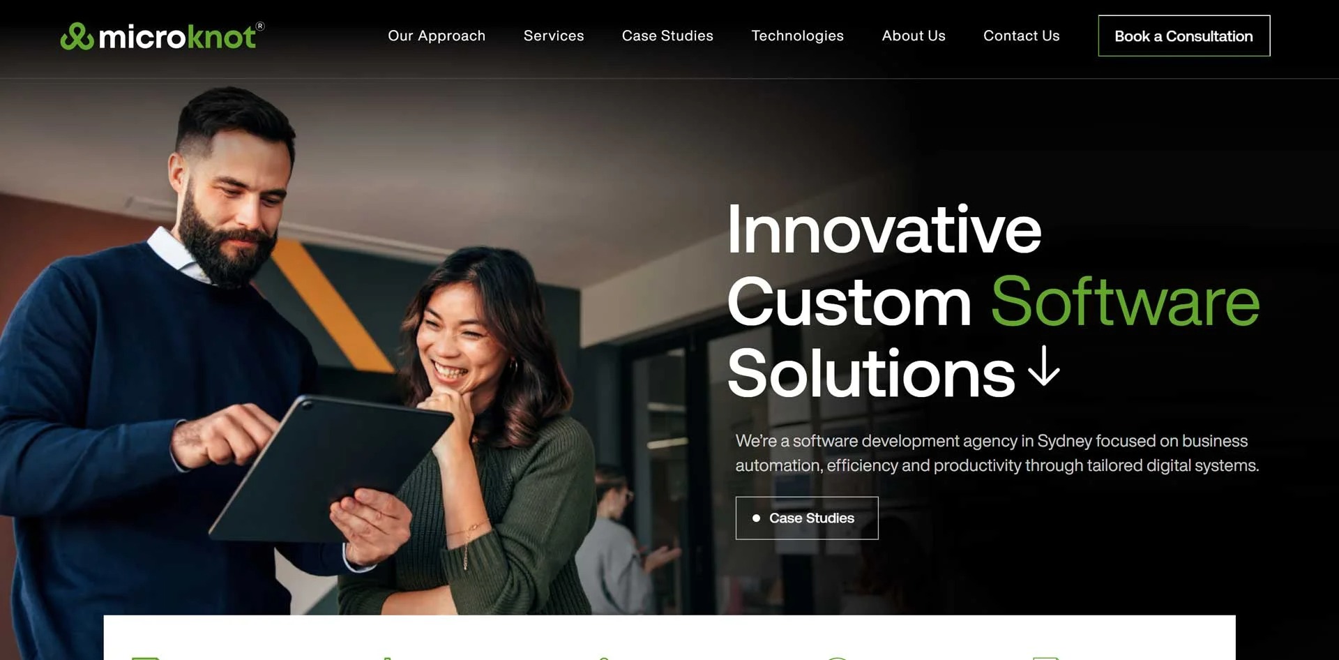 Microknot – Empowering Business Growth Through Custom Software Solutions