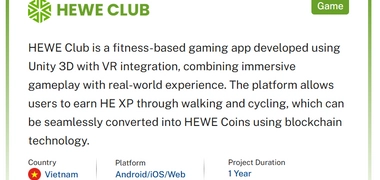 HEWE Club – Fitness Meets Gaming