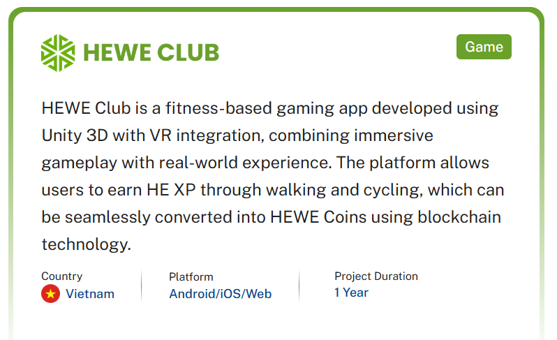 HEWE Club – Fitness Meets Gaming