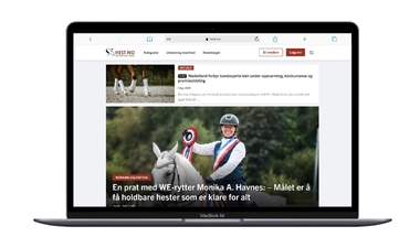 Displayannonsering på Hest.no