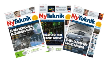 Ny Teknik produktannonsering print