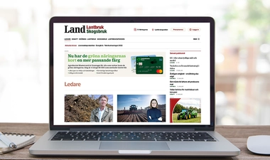 Desktopannonsering - LandLantbruk.se