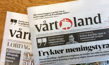 Vårt Land papir