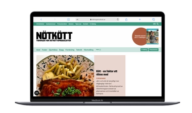 Digitalannonsering på Nötkött.se
