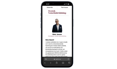 Nyhetsbrev Svensk Veterinärtidning