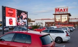 Digital Out Of Home - Supermarket On Store