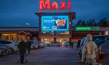 Digital Out Of Home - Supermarket On Store