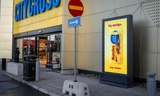 Digital Out Of Home - Supermarket 250 meter