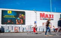 Digital Out Of Home - Supermarket On Store