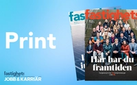 Print - Rekrytering - Employer branding -  Fastighetsnytt