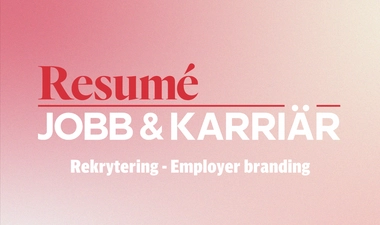 Rekrytering - Employer branding - Resumé