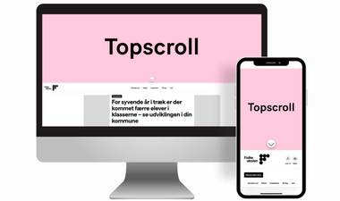 Displayannoncering på folkeskolen.dk