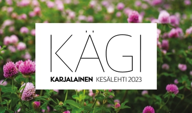 Karjalaisen Kägi -kesälehti ilmestyy ke 14.6.