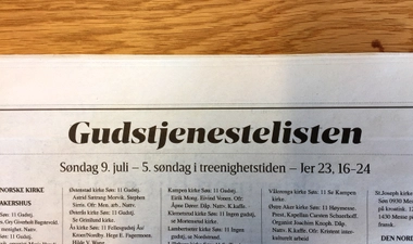 Gudstjenestelisten