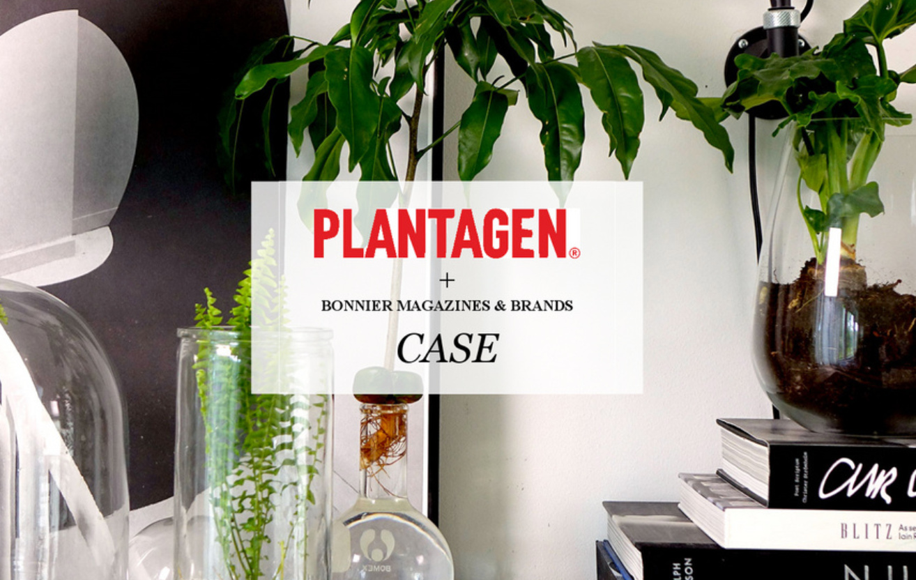 Ändra case-omslag Plantagen + Bonnier Magazines & Brands