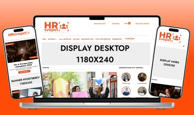 Display & Banner – Syns där beslutsfattare i HR befinner sig