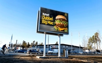 Digital Out Of Home - Supermarket 250 meter