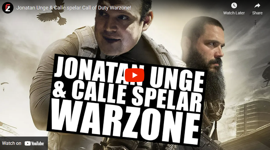 Vi lirar Call of Duty: Warzone med Jonatan Unge!