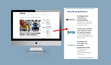 Ny Teknik platsannonser digitalt