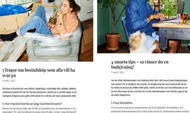Native-kampanj för Nordax Bank