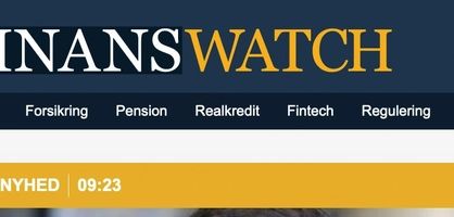 FinansWatch bannerannoncering