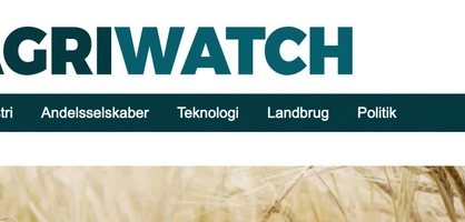 AgriWatch bannerannoncering