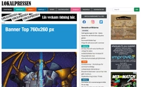 lokalpressen.se, Display