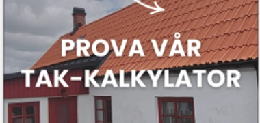 Annons för takkalkylator